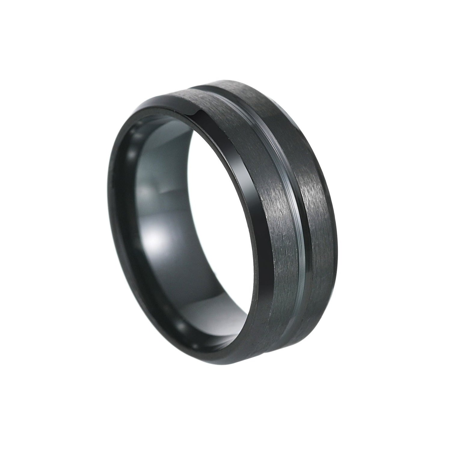 Anel em Aço Titânio
