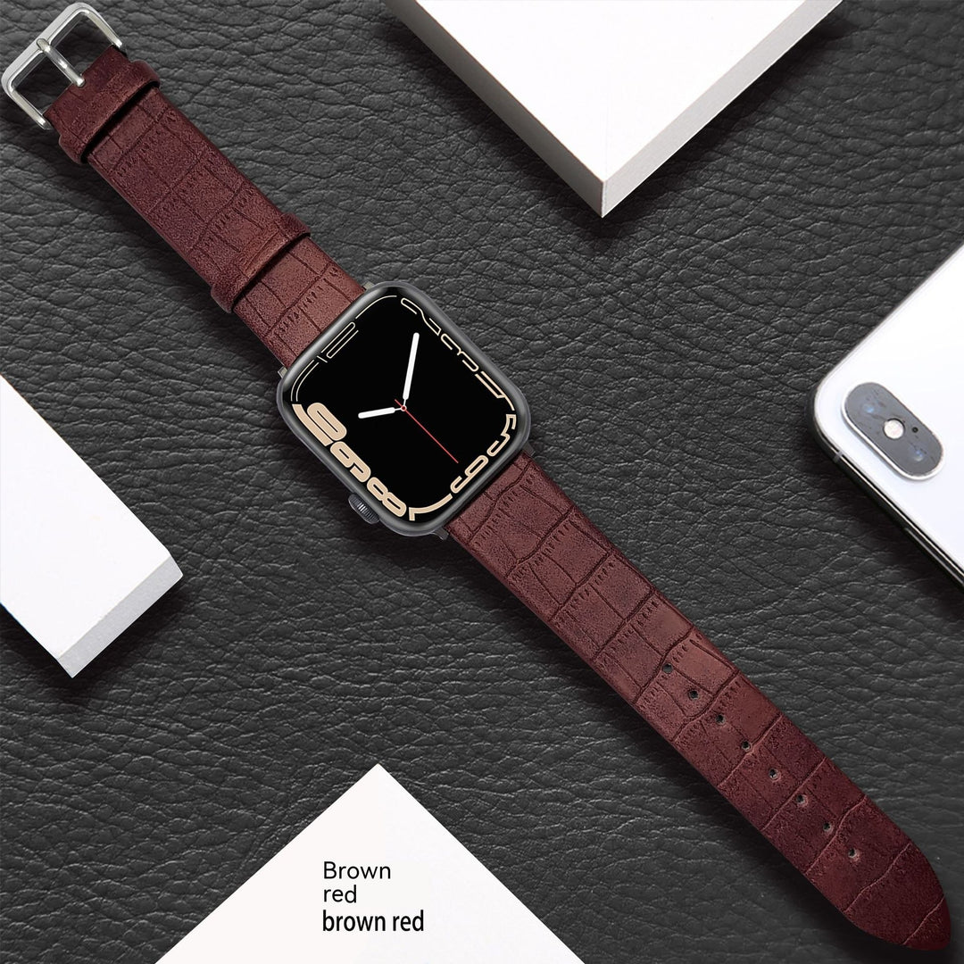 Bracelete de Couro para Apple Watch