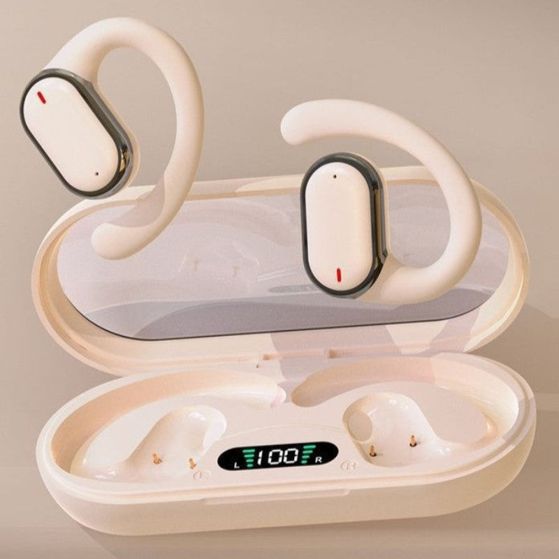 Auriculares Bluetooth Open-Ear X97 com Gancho Ergonómico e Longa Autonomia