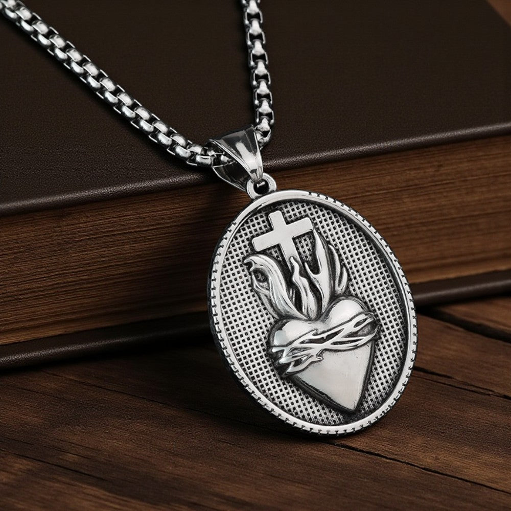 Colar Coração Sagrado