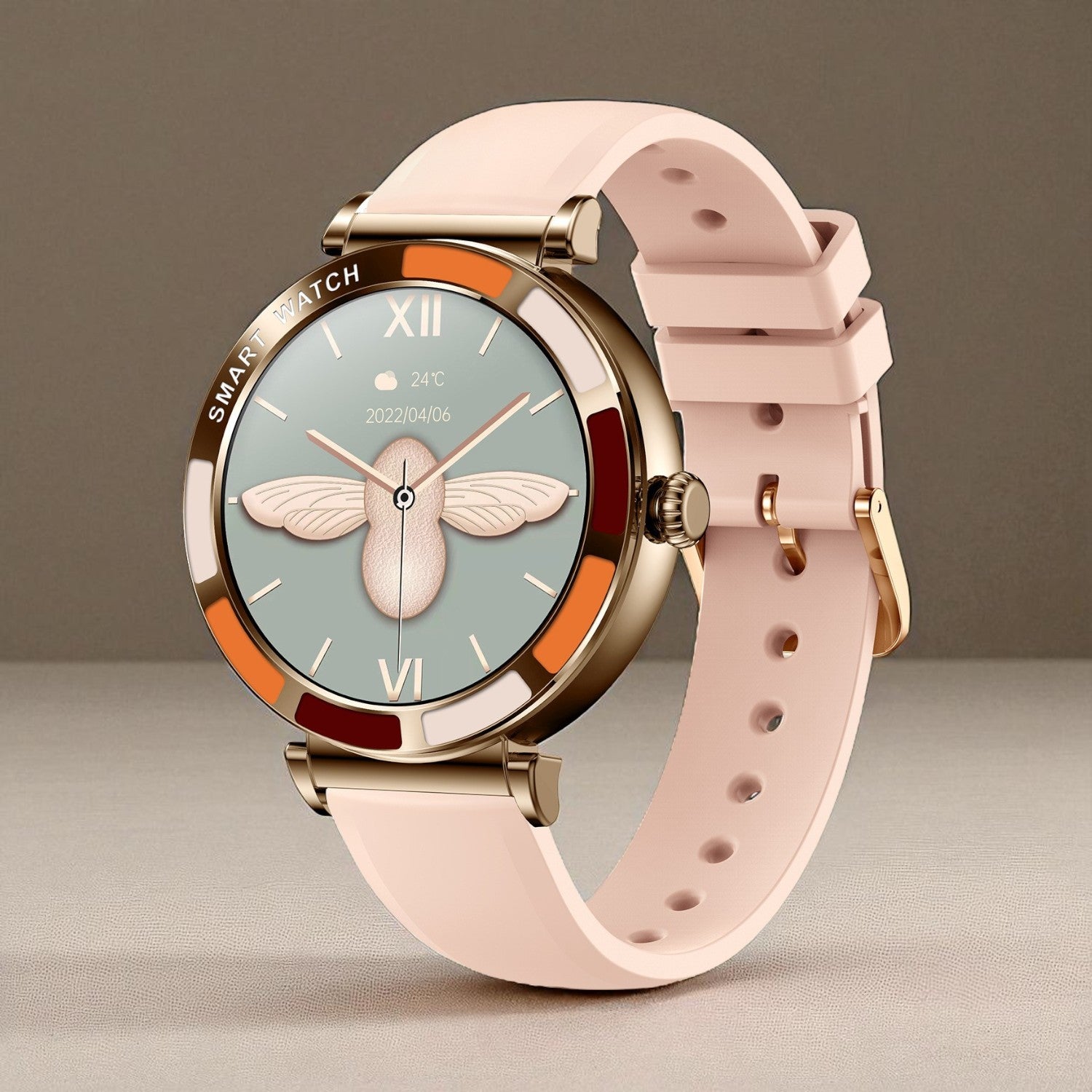 Smartwatch H20 Feminino - Elegância e Tecnologia no Pulso