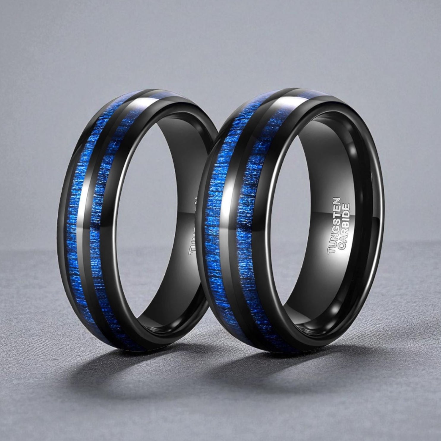 Anel em Aço de Tungsténio