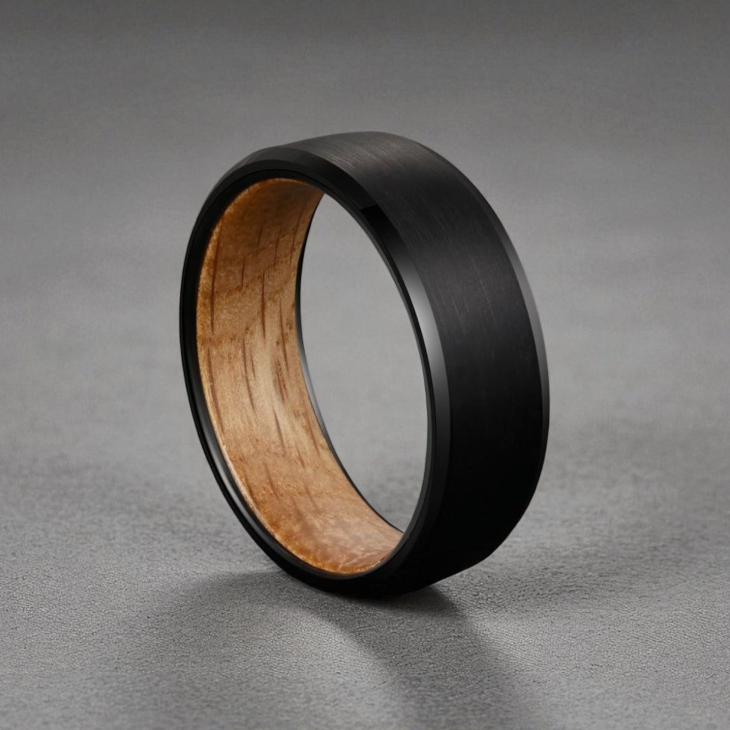 Anel em Aço de Tungsténio