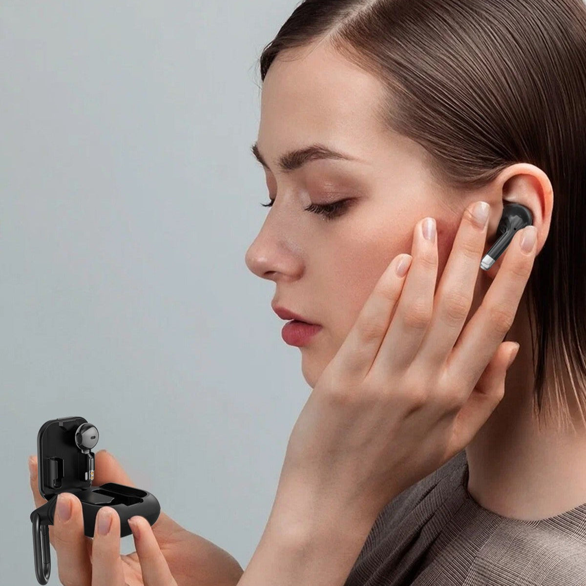 Smartwatch Premium 2 em 1 com Auricular e Monitorização de Saúde