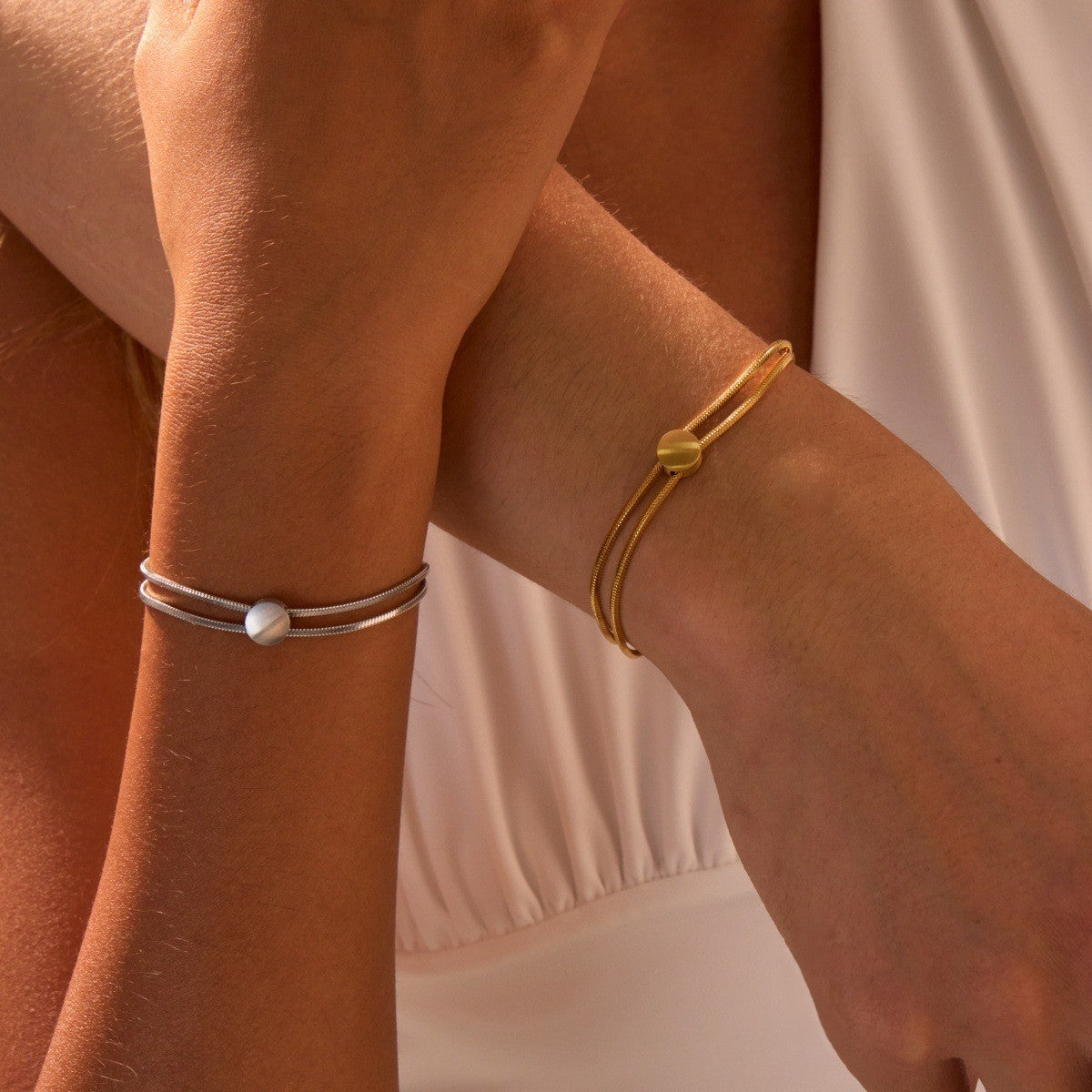 Pulseira Aura em Aço Inoxidável