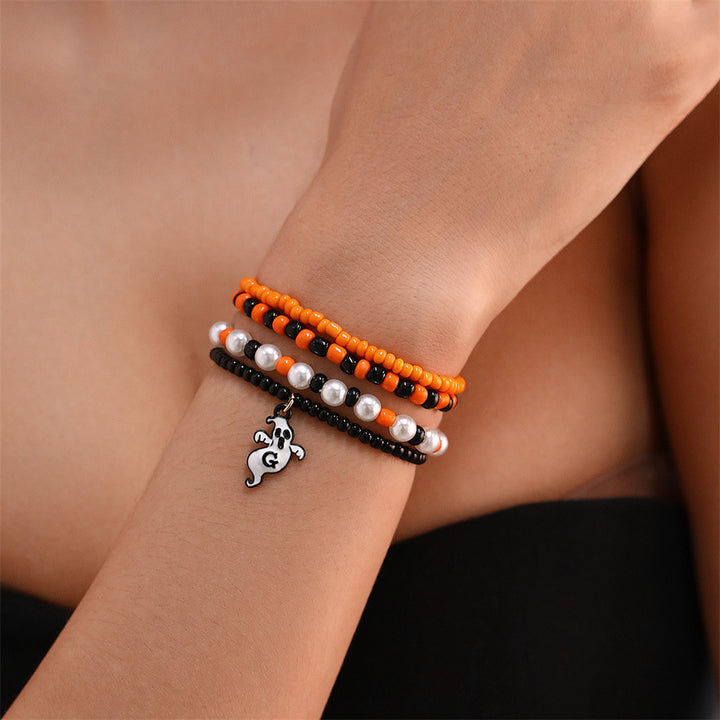 Conjunto de Pulseiras Halloween