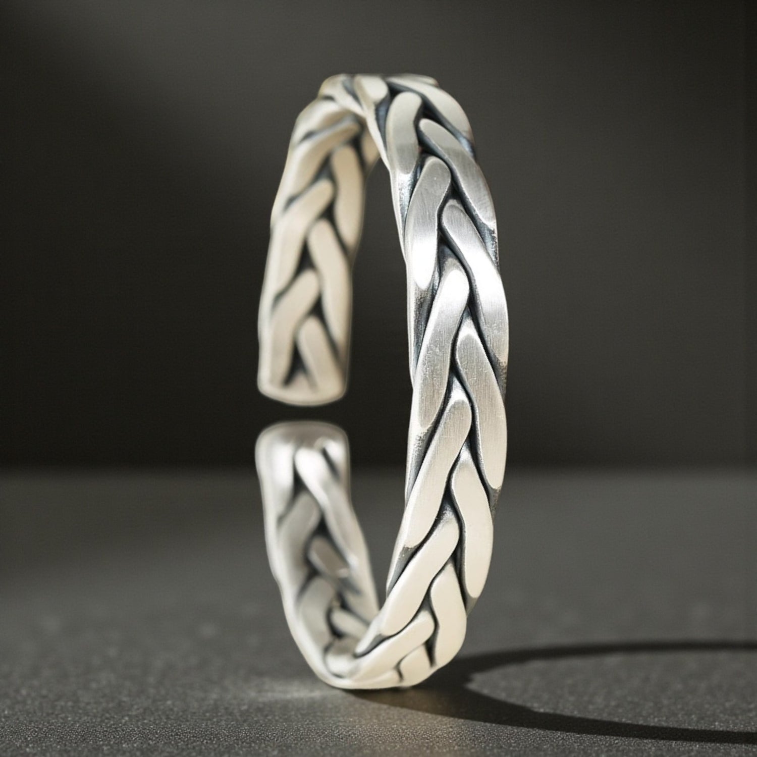 Pulseira Entrançada Vintage