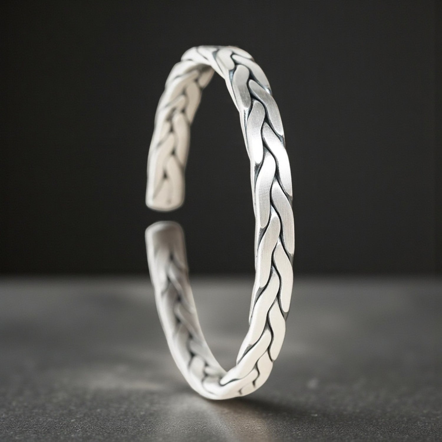 Pulseira Entrançada Vintage