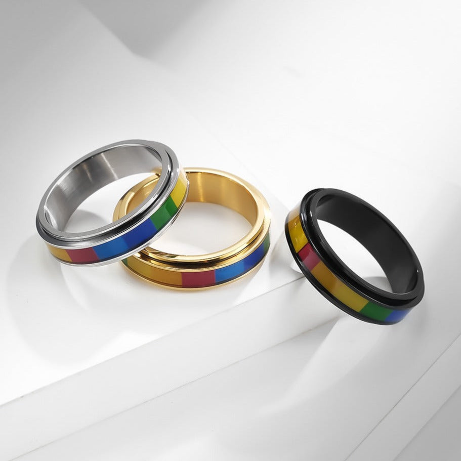 Anel em Aço Titânio