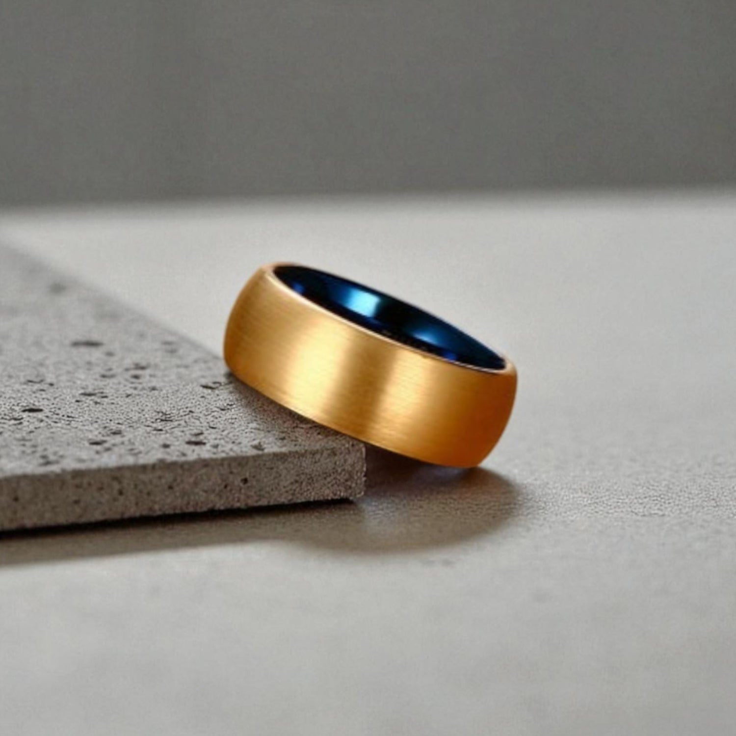Anel em Aço de Tungsténio