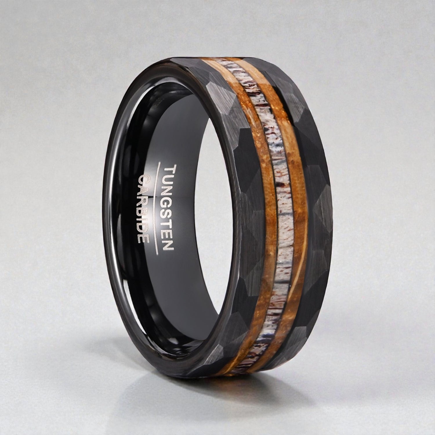 Anel em Aço de Tungsténio