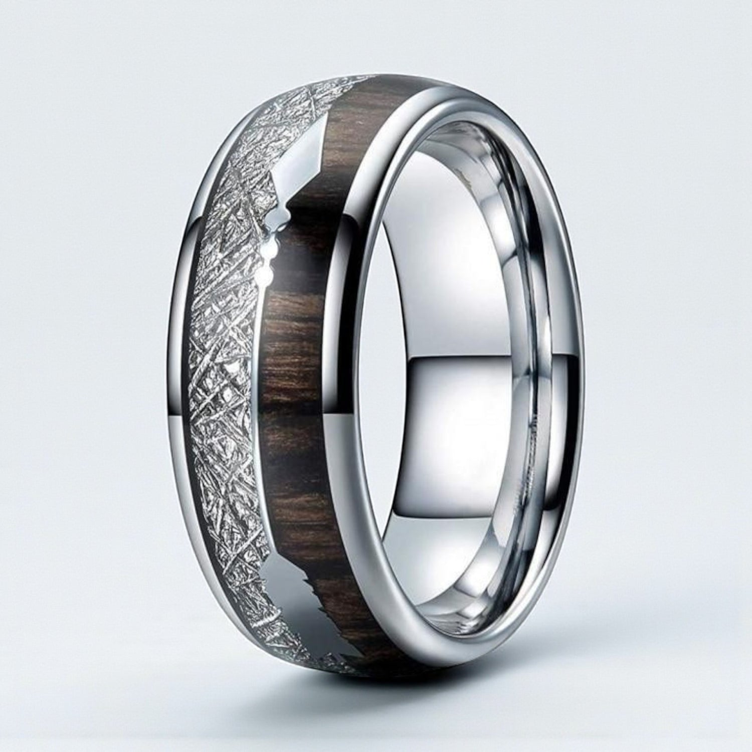 Anel em Aço de Tungsténio