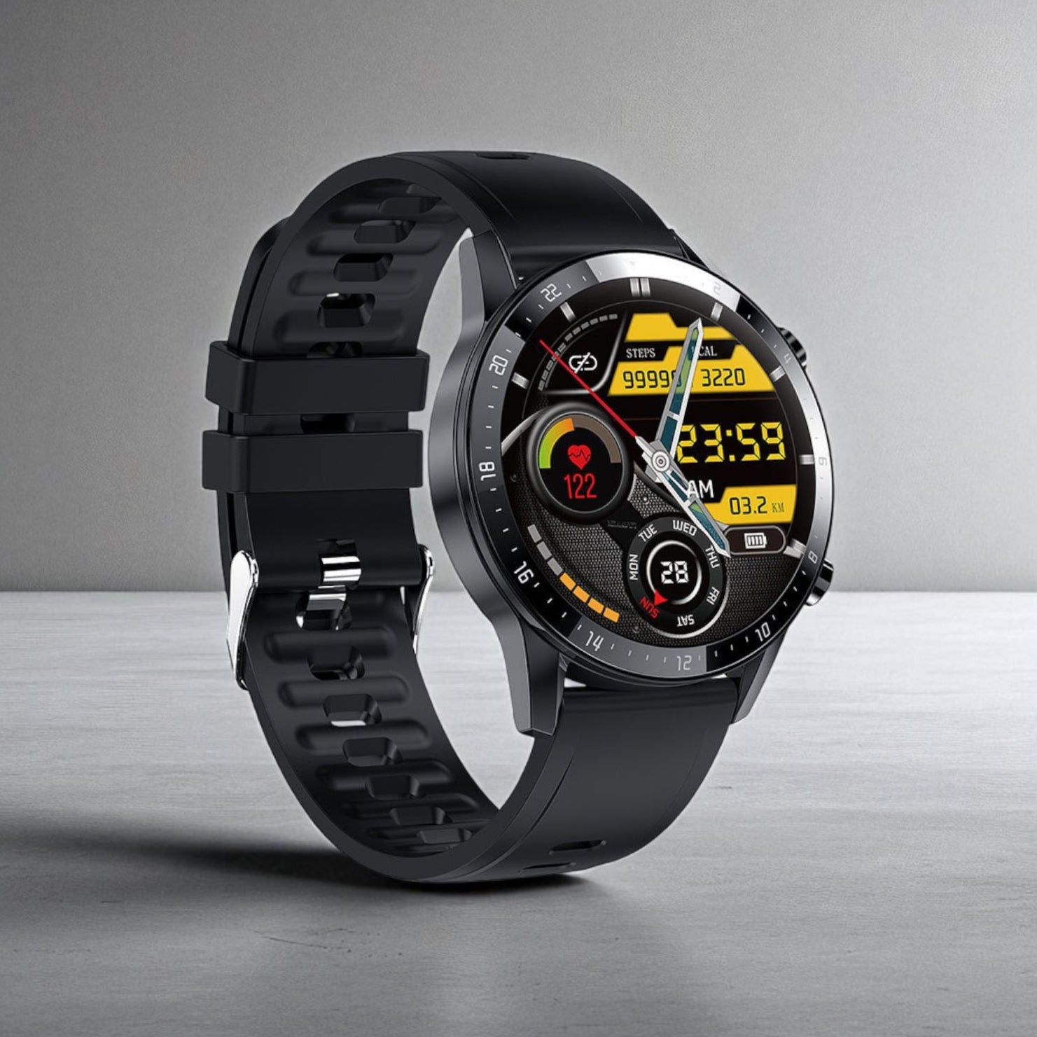 Smartwatch Astronaut com Funções Inteligentes e Bluetooth