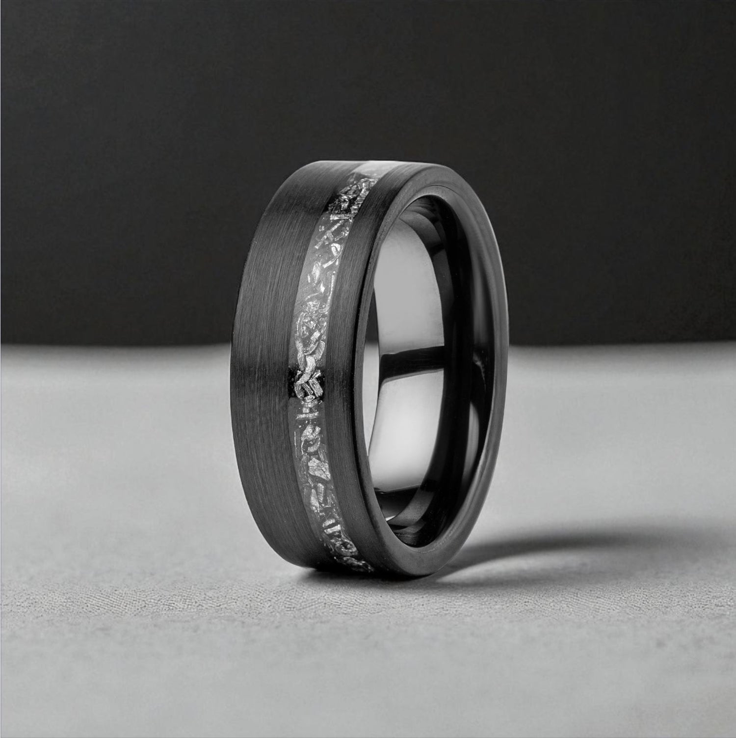 Anel em Aço de Tungsténio