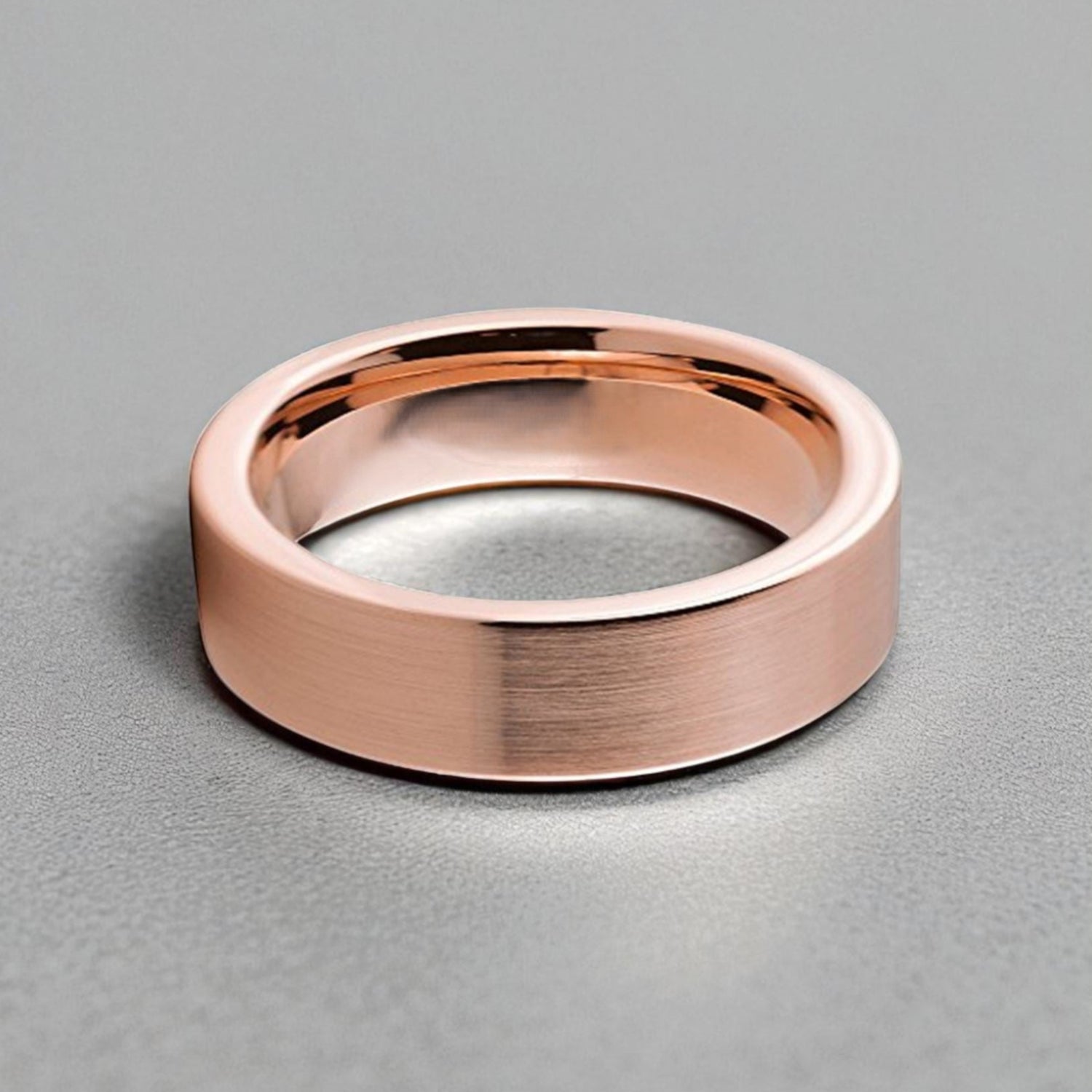 Anel em Aço de Tungsténio