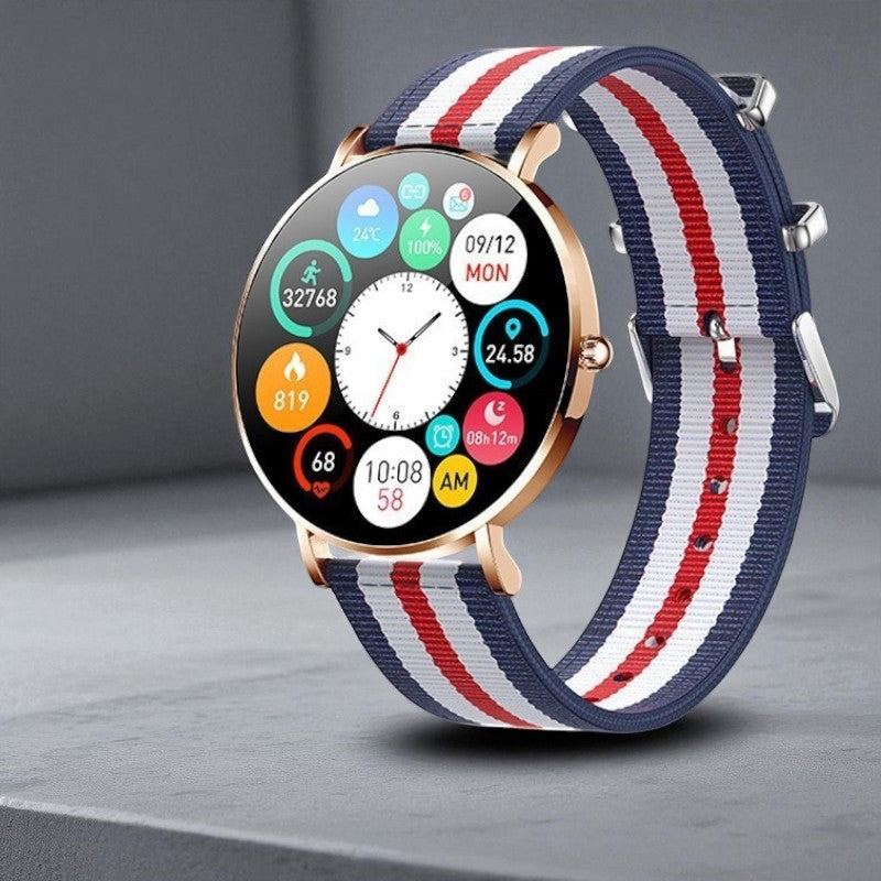 Smartwatch Slim - Elegância, Saúde e Conectividade