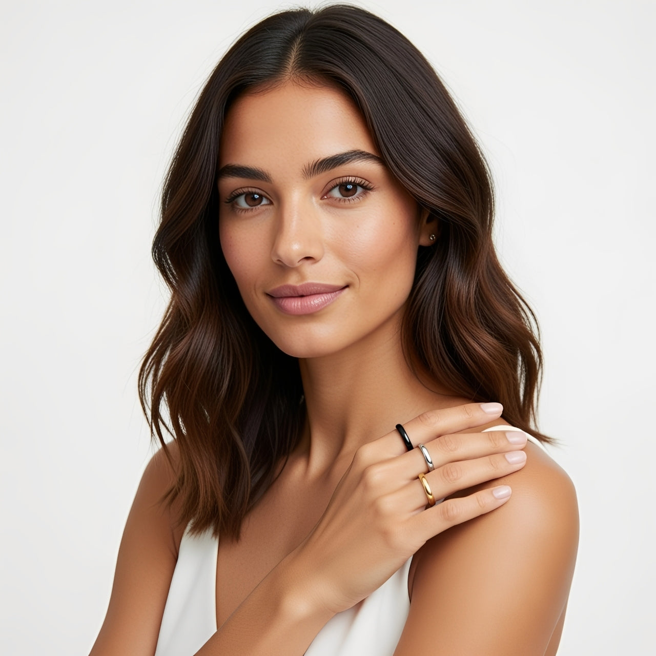 Anel em Aço de Tungsténio