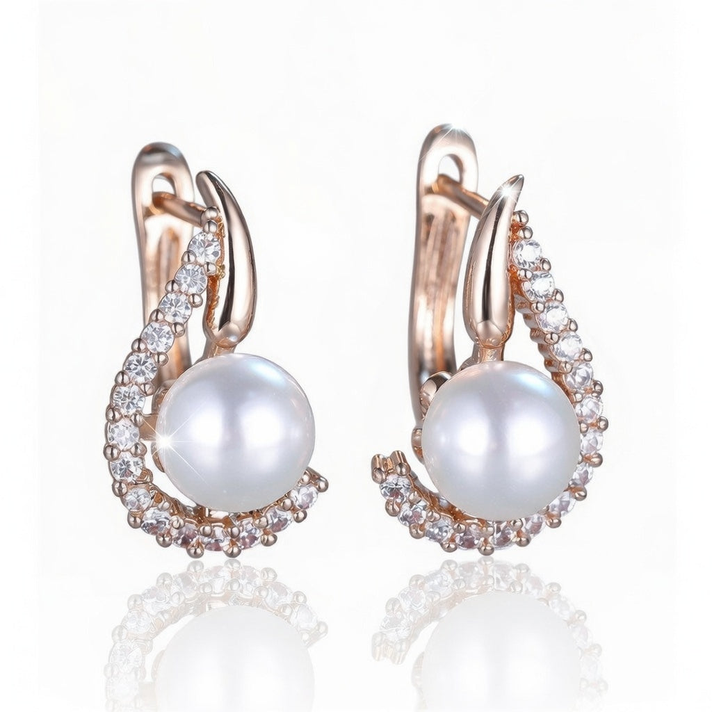 Brincos Pérola Aurora