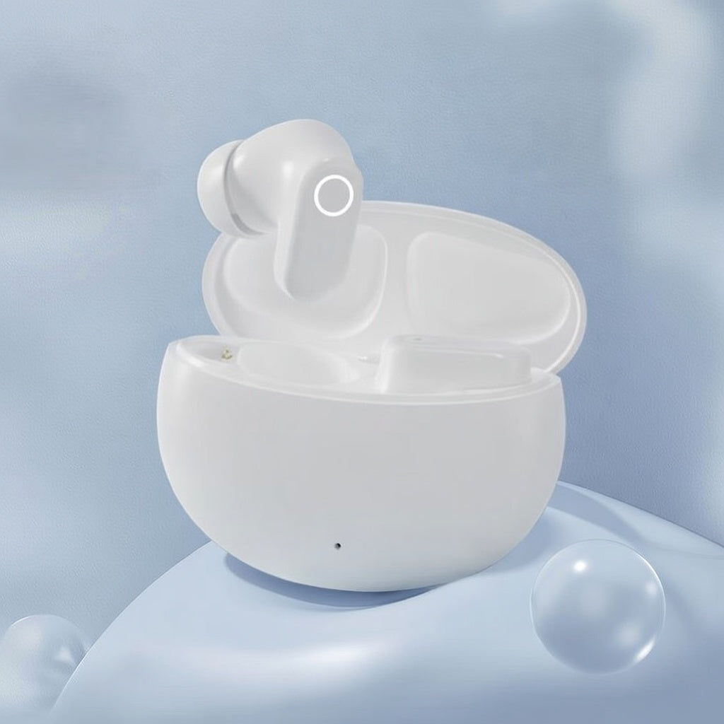 Auriculares Bluetooth In-Ear com Cancelamento de Ruído e Som Estéreo