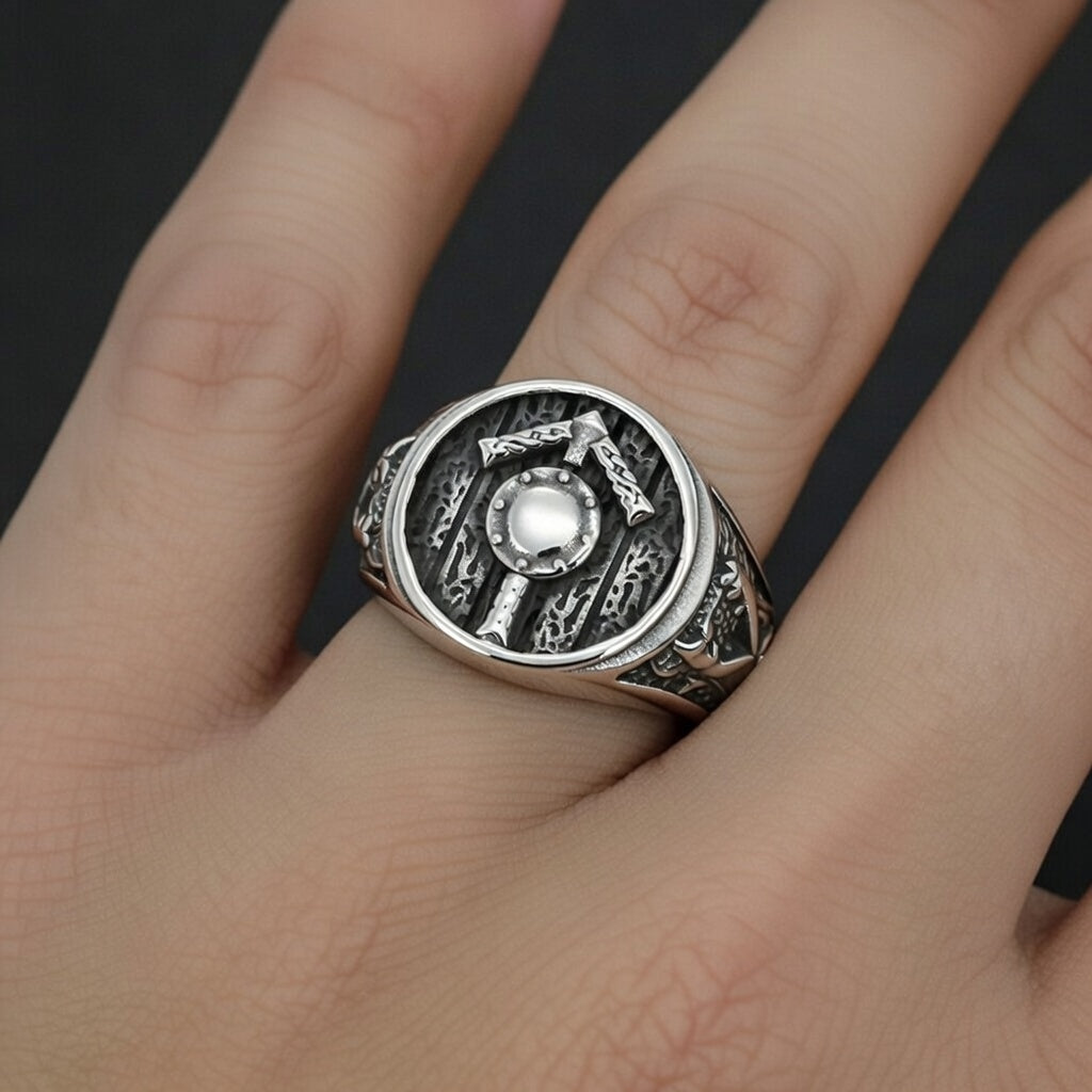 Anel em Aço Titânio