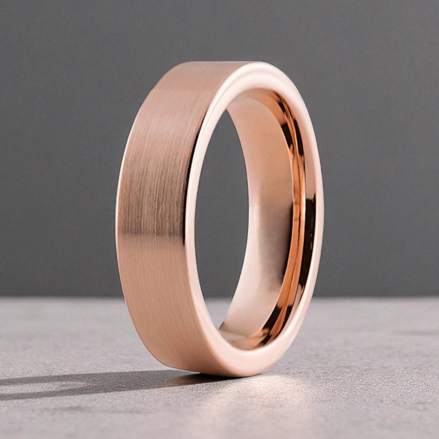 Anel em Aço de Tungsténio