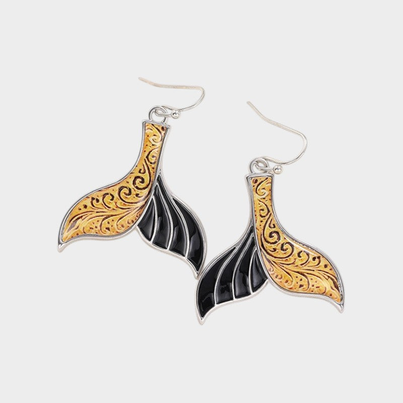 Brincos Whale Retrô