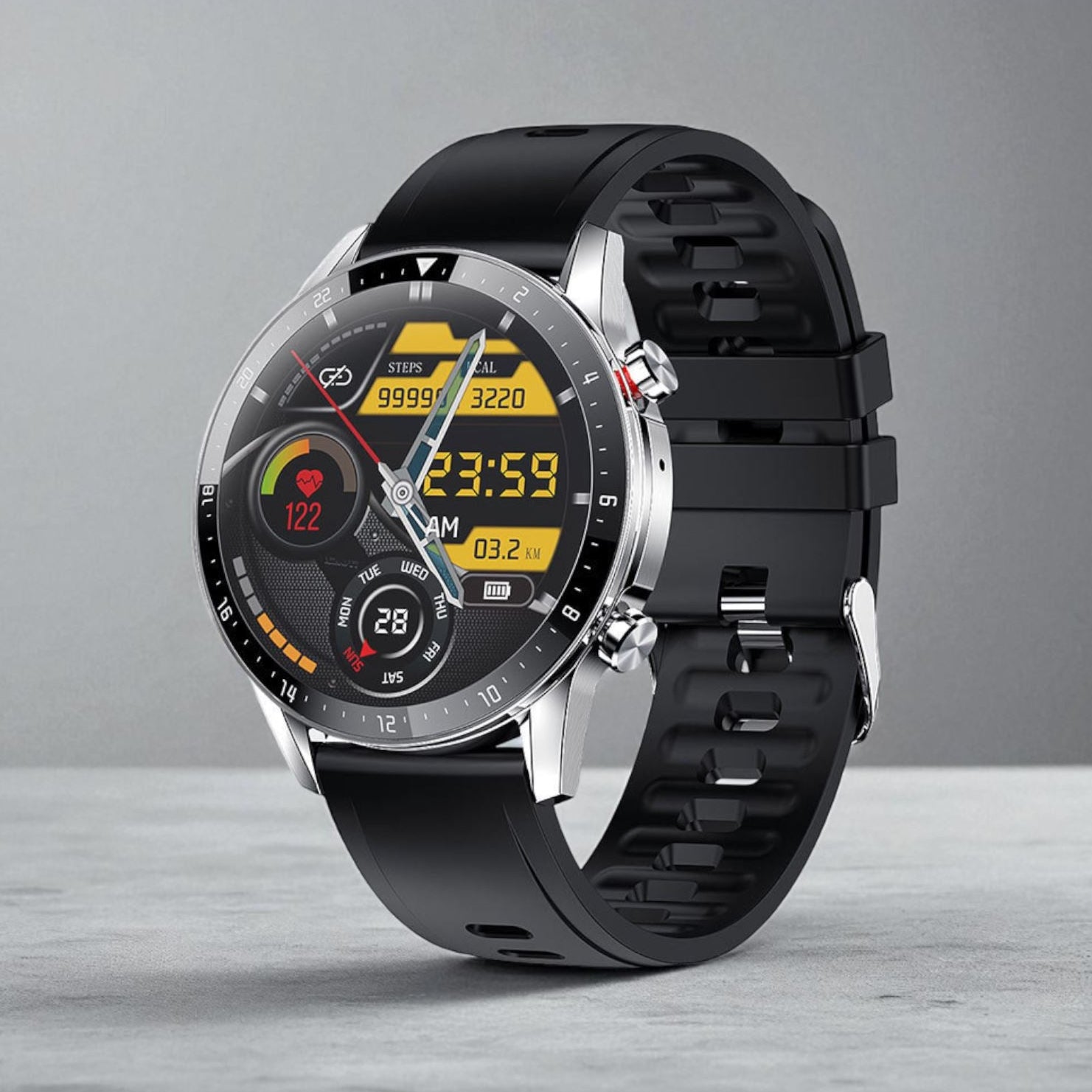 Smartwatch Astronaut com Funções Inteligentes e Bluetooth