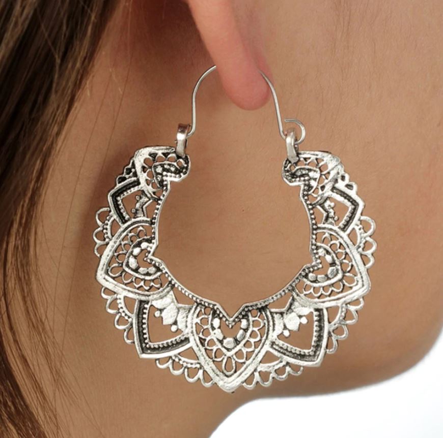 Brinco Étnico Vintage (7338292183214)