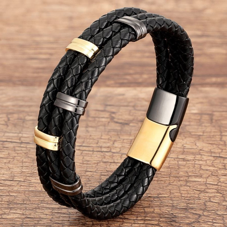 Pulseira de Couro (7363576430766)