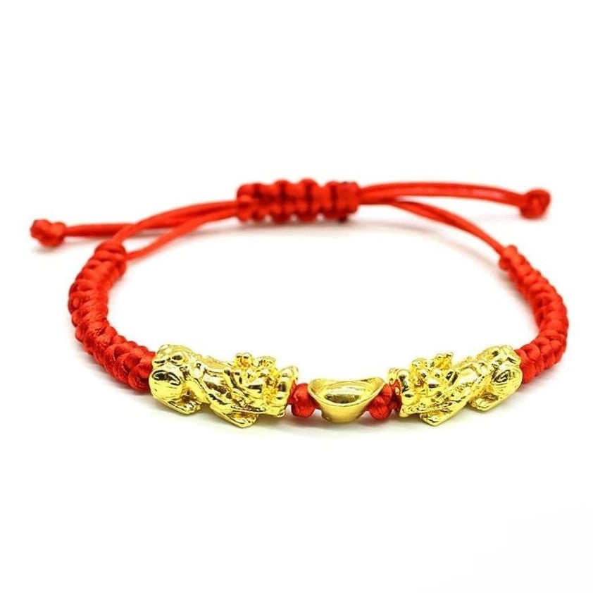 Pulseira de Energia - Amuleto da Sorte Feng Shui (7426606858414)